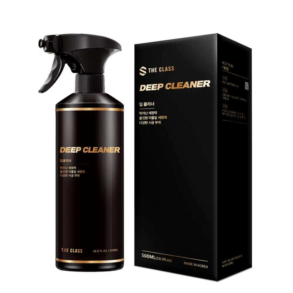 더클래스 딥클리너 타르, 새똥, 벌레, 갈변 제거제 세정제 500ml