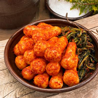 [100% 국내산 재료] 아삭아삭한 전라도 총각김치 3kg