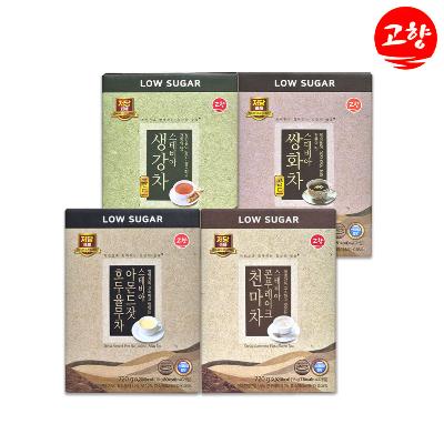 [고향] 저당 스테비아 전통차 모음 (생강차, 쌍화차, 율무차, 천마차) 
