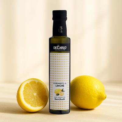 [올리브오일] 데카를로 레몬올리브오일 / 생식용 올리브유레몬즙 올리브레몬샷 올레샷 [원산지:이탈리아]
