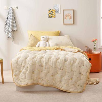 [레노마홈] 레노마홈X디즈니 꿀벌푸우 차렵이불SS 텐셀모달100% 귀여운 꿀벌그림차렵이불