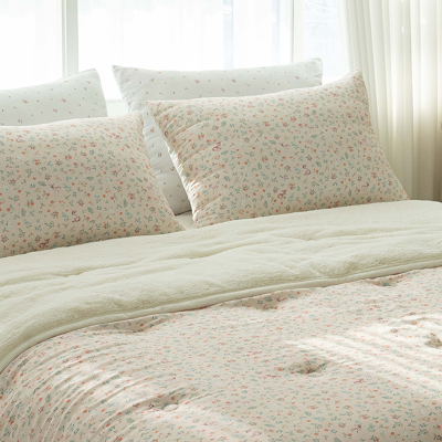 송화침장 코치모달극세 차렵이불 앞 모달100% 뒤 극세사100% 두가지색상