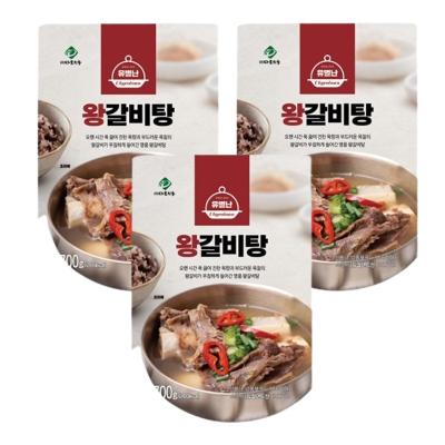 유별난 왕갈비탕 700g x 3팩