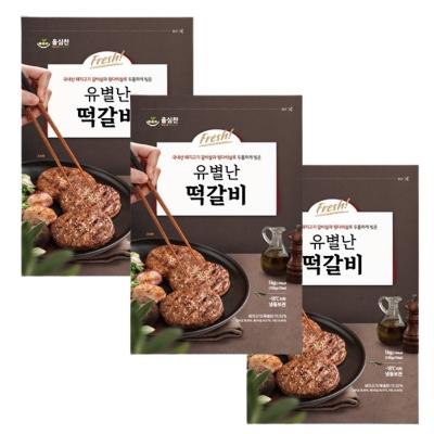 유별난 떡갈비 1000g x 3팩