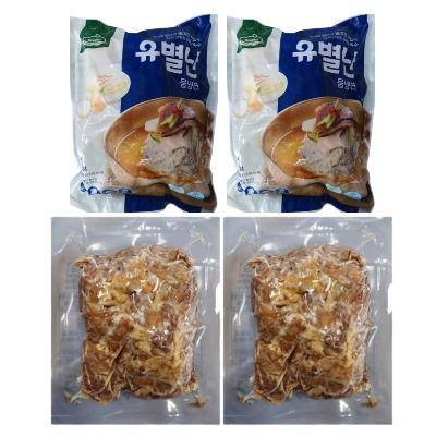 유별난 물냉면 2팩+연탄 간장불고기 2팩