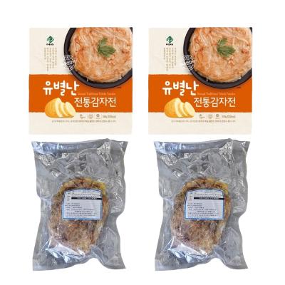 유별난 전통감자전 520 2팩+소고기육전 300g 2팩