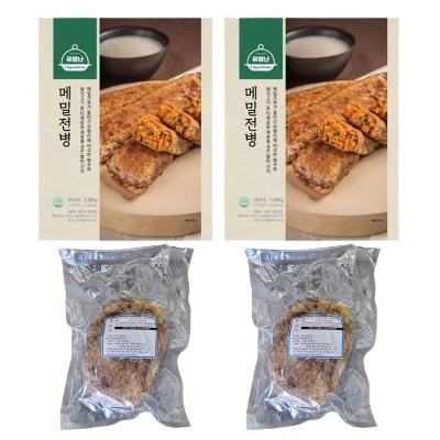 유별난 메밀전병 1200g 2팩+소고기육전 300g 2팩