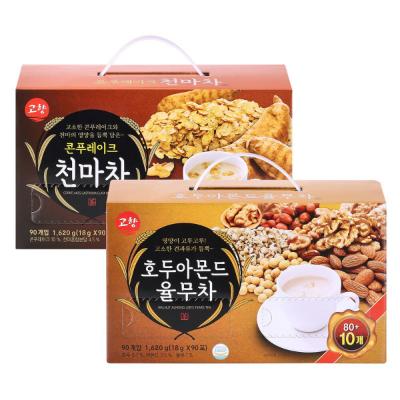 [고향] 호두아몬드 율무차, 콘프레이 천마차 110T (선택구성)