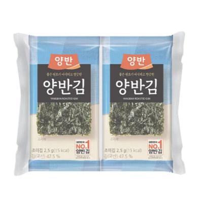 [동원] 양반김4호[도시락8P(8매)] x 6 (48봉)