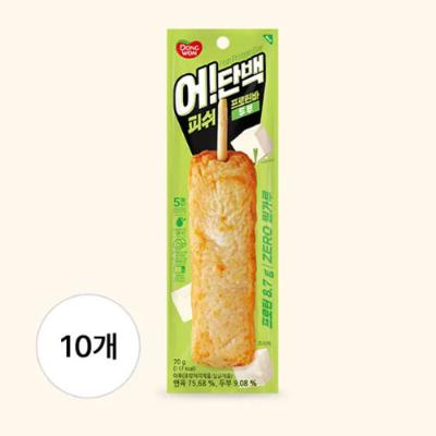 [동원] 어단백 피쉬프로틴바 두부 70g x 10개