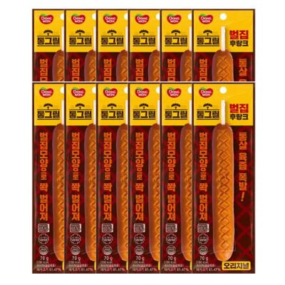 [동원] 통그릴 벌집후랑크 오리지널 70g x 12개