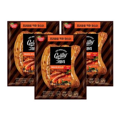 [동원] 그릴리 초리조 부어스트 315g × 3개