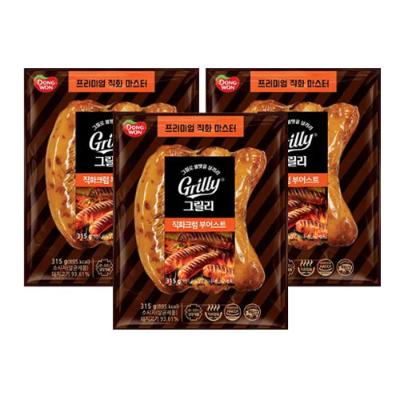 [동원] 그릴리 크럼 부어스트 315g x 3개