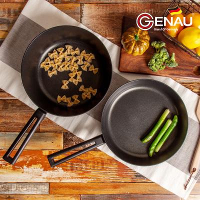 [독일 제너] 펜슬러 티타늄코팅 후라이팬/궁중팬 28cm 2종세트 (인덕션불가)