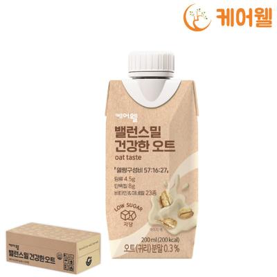 [케어웰] 건강한 오트(200㎖) 18팩