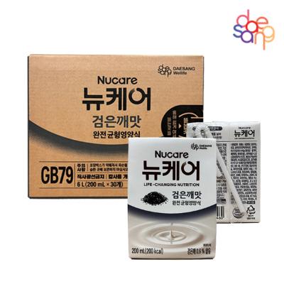 [대상 뉴케어] 고소한 검은깨맛(200㎖X30팩)