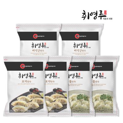 [취영루] 세트no.15 (교자만두360g*2개+물만두350g*2개+바삭군만두420g*2개)
