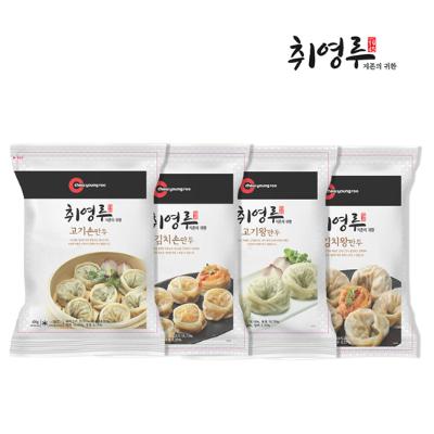 [취영루] 왕손세트 (고기손만두420g+김치손만두420g+고기왕만두420g+김치왕만두490g)
