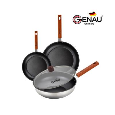 [독일 제너] 레벤 IH 스텐 후라이팬 4종