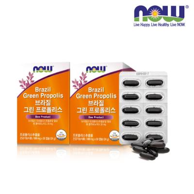 [나우푸드] 브라질 그린 프로폴리스(30캡슐) x 2박스