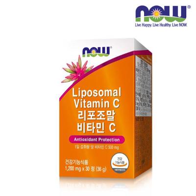 [나우푸드] 리포조말 비타민C (30정/1개월분)