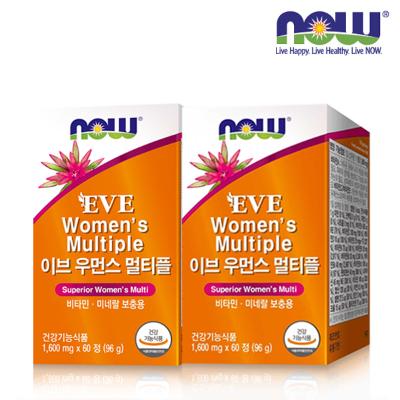 [나우푸드] 이브 우먼스 멀티플(60정) x 2박스