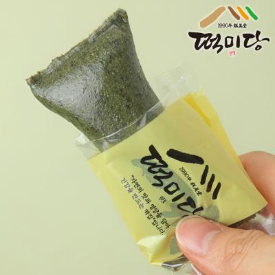 [떡미당] 현미쑥 곤약가래떡(500g) ♣현미 무설탕 간식, 직영농장 쑥♣