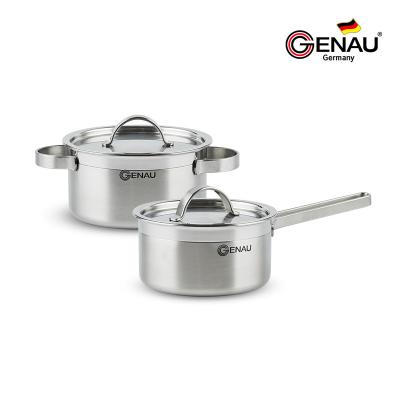 [독일 제너] 통3중 IH 스텐냄비 2종 세트 (택1)