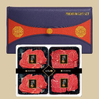 [공동구매][농협] 미경산 암소한우 1등급 구이세트2호(1kg)