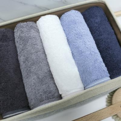 [송월타월] 솔리드 혼방사 무지 호텔수건 5장