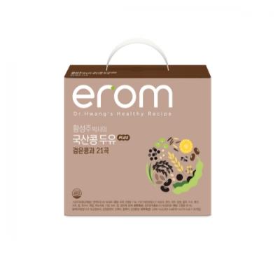 [이롬 황성주] 국산콩 두유 PLUS 검은콩과 21곡 190ml x 16팩
