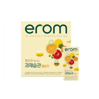 [이롬 황성주] 과채습관 옐로우 190ml x 16팩