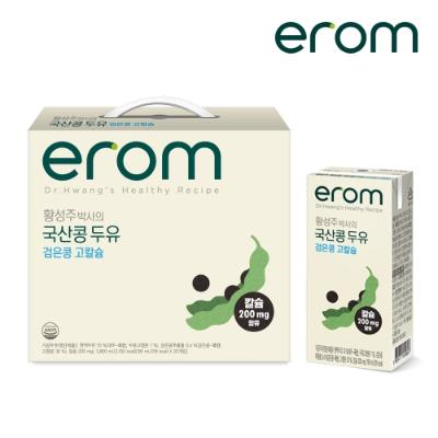 [이롬 황성주] 국산콩두유 검은콩 고칼슘 190ml x 20팩