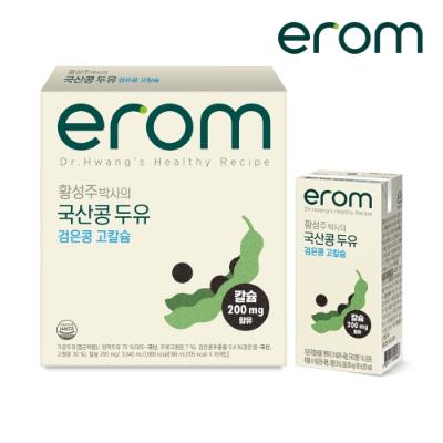 [이롬 황성주] 국산콩두유 검은콩 고칼슘 190ml x 64팩
