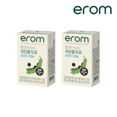 [이롬 황성주] 국산콩두유 검은콩 고칼슘 140ml x 96팩