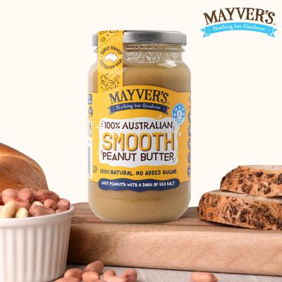 [호주 메이버스] 무가당 땅콩버터 -스무스(달콤하고 부드러운 식감)