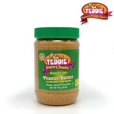 [테디] 대용량(737g) 땅콩버터 -슈퍼청키 / 땅콩100% 무가당