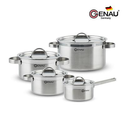 [독일 제너] 통3중 IH 스텐냄비 4종 세트 (택1)