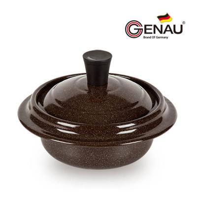 [독일 제너] 황토도자기코팅 무쇠솥/무쇠전골 단품 (택1)