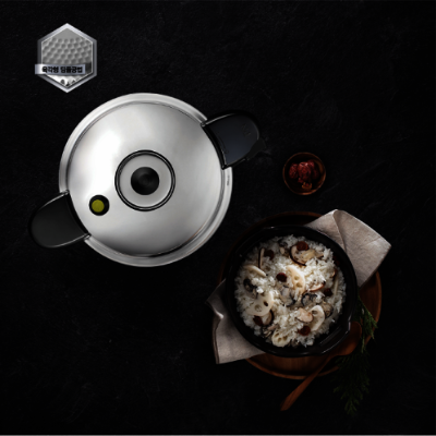 [PN풍년] 마레 통3중 렐리 스테인레스 인덕션 압력솥 6인 8인 10인 압력밥솥 가스겸용 국내산