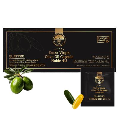 [메이큐헬씨] 엑스트라버진 올리브오일캡슐 노블 4U 15포 (30캡슐)