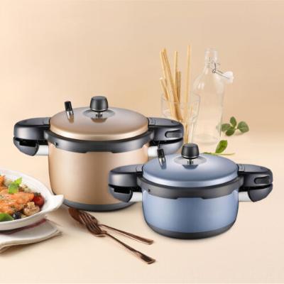 [PN풍년] 블랙펄 컬러 압력밥솥 4인용 6인용 알루미늄 코팅 밥솥