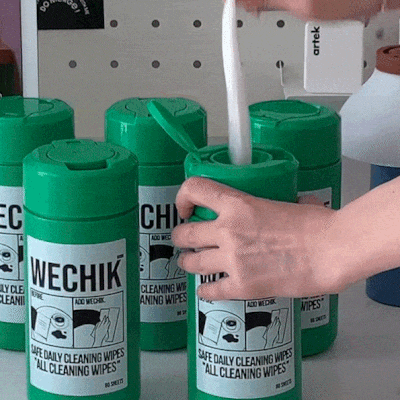 [위칙] 올클린 세정 티슈 (80 sheets)_WK3104