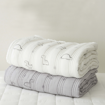 송화 둘리 어린이 리오셀 스프레드 패드&이불 겸용 모달보다 부드러운 촉감 유아 침구