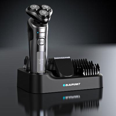 [블라우풍트] IPX6 프리미엄 방수 5in1 3헤드 전기면도기 BLP-ES802S