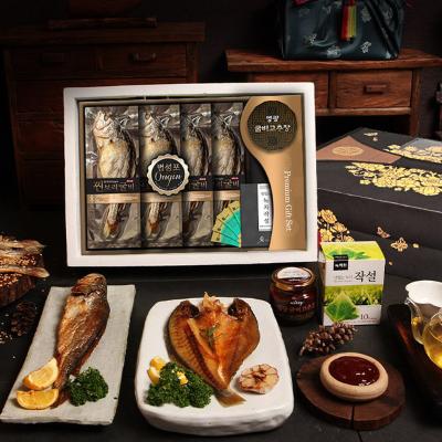 [미식가의 반상] 보리굴비 한상특선 1호(대4,고추장1,녹차작설4)