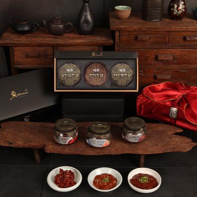 [제주젓갈명장] 제주인기젓갈 3종 특선세트(한치,갈치,자리)