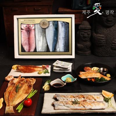 [제주애명작] 명품구이생선 특선3호(갈치,옥돔,고등어,삼치)