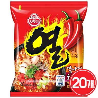 열라면120g 20개