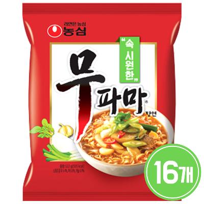 봉지)농심 무파마 16개